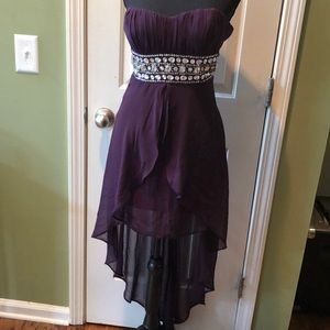 B. Darlin size 1/2 eggplant purple dress